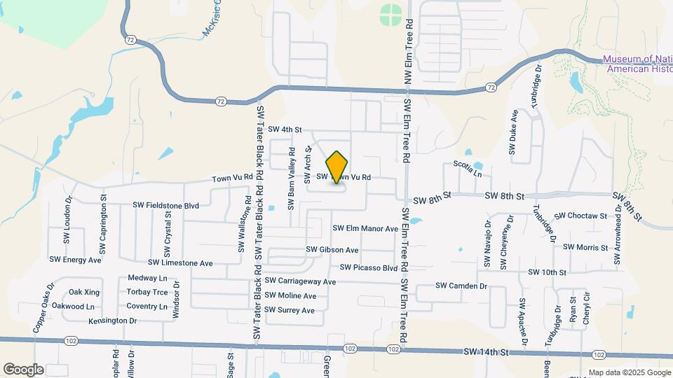 3704 SW Homestead Ave Map and Location Details