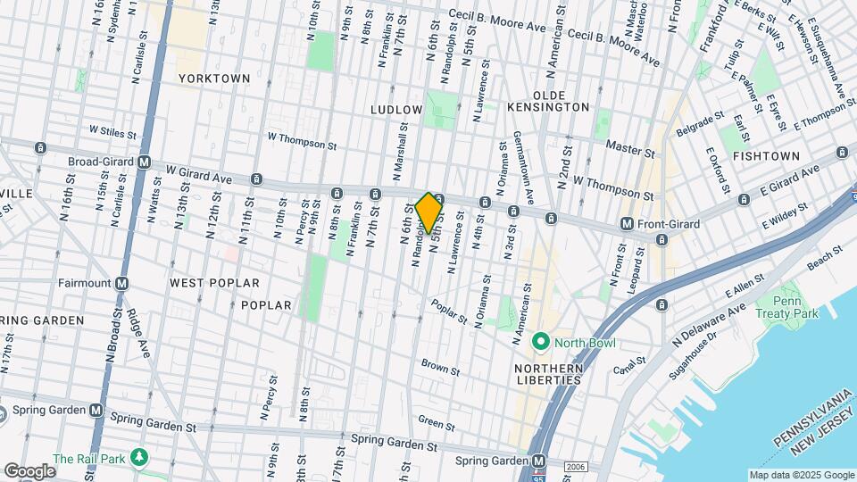 974 N 5Th St Map and Location Details