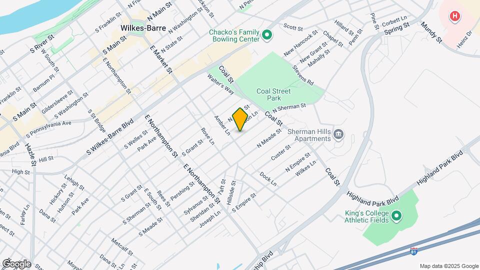 40 N Sherman St Map and Location Details