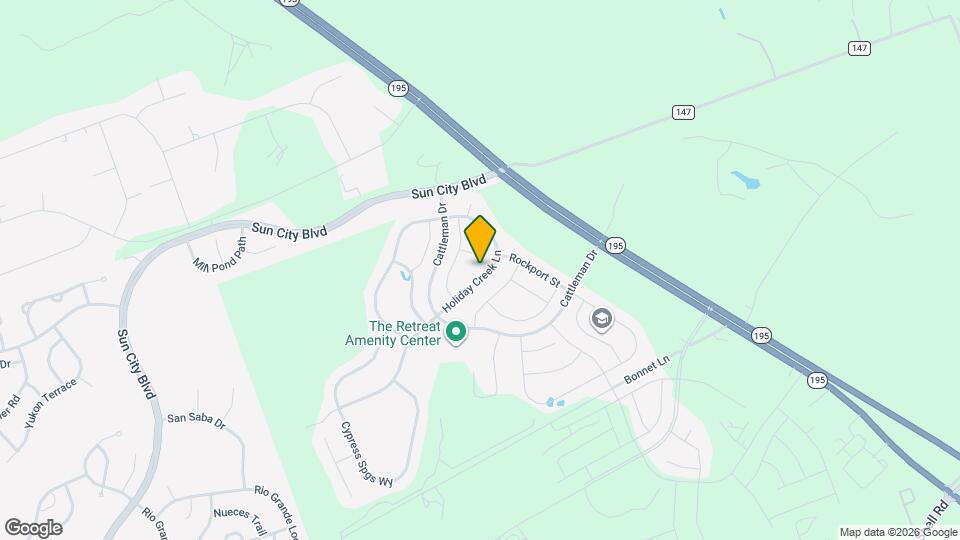 410 Holiday Creek Ln Map and Location Details