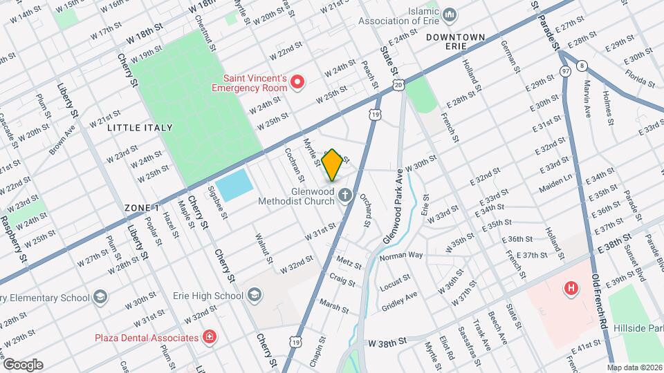 263 W 29th St Map and Location Details
