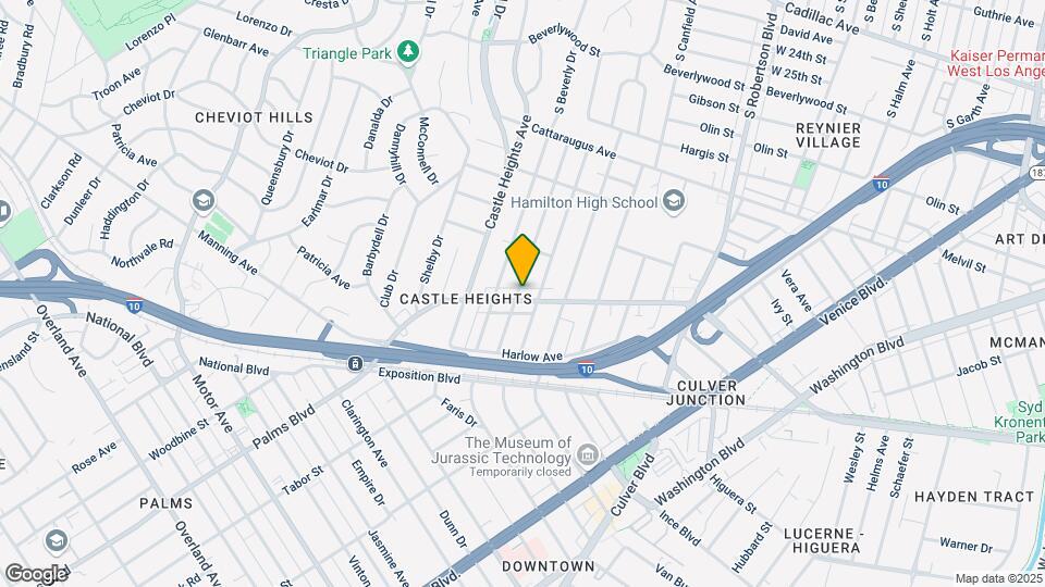 9515 National Blvd Map and Location Details