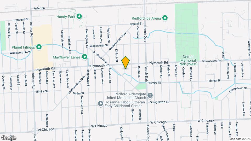 11418 Berwyn Ave Map and Location Details