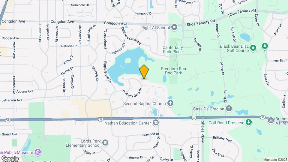 1150 Coldspring Rd Map and Location Details