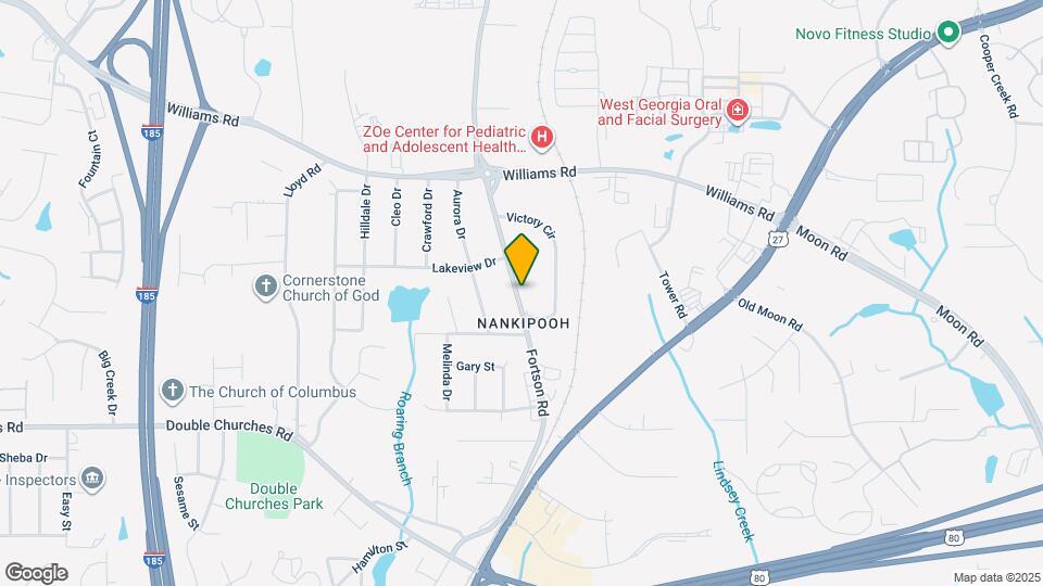 7738 Fortson Rd Map and Location Details