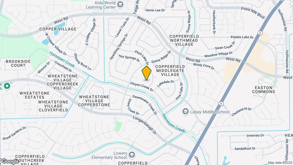 8302 Hot Springs Dr Map and Location Details