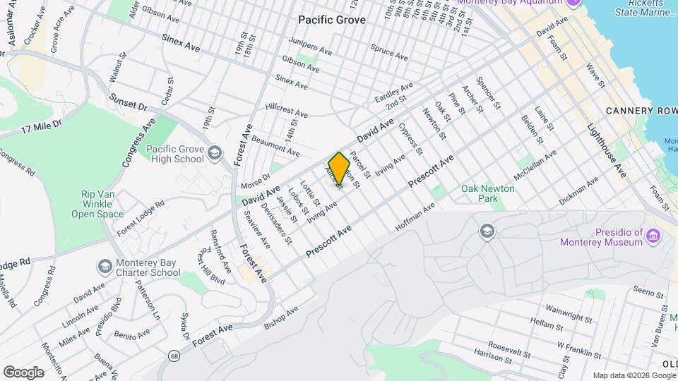 815 Alice St Map and Location Details