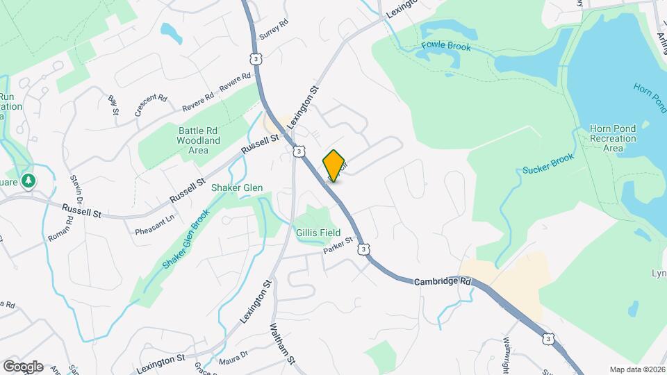 212 Cambridge Rd Map and Location Details