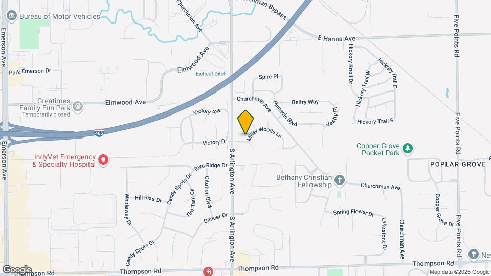 6036 Miller Woods Ln Map and Location Details