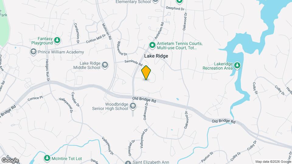 2919 Seminole Rd Map and Location Details