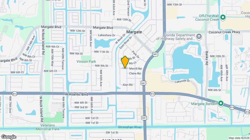 6200 NW 9th St Map and Location Details