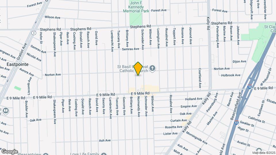 22820 Normandy Ave Map and Location Details