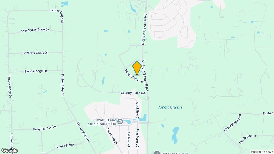 29634 Shady Brook Ln Map and Location Details