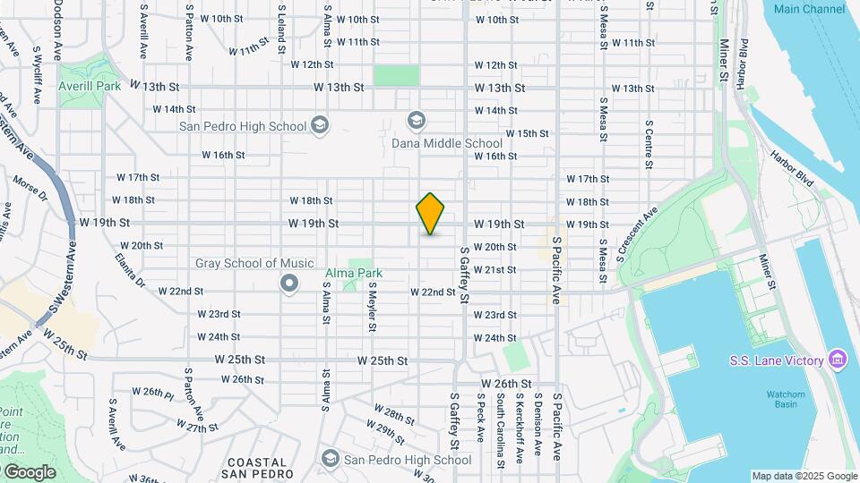 782 W 20th St Map and Location Details