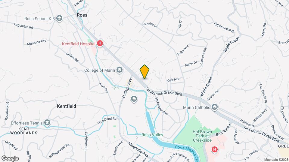 2 Terrace Ave Map and Location Details