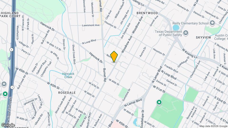 1402 W 51st St Map and Location Details