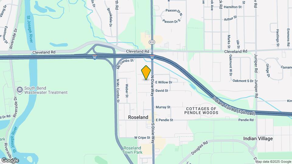 119 W Willow Dr Map and Location Details
