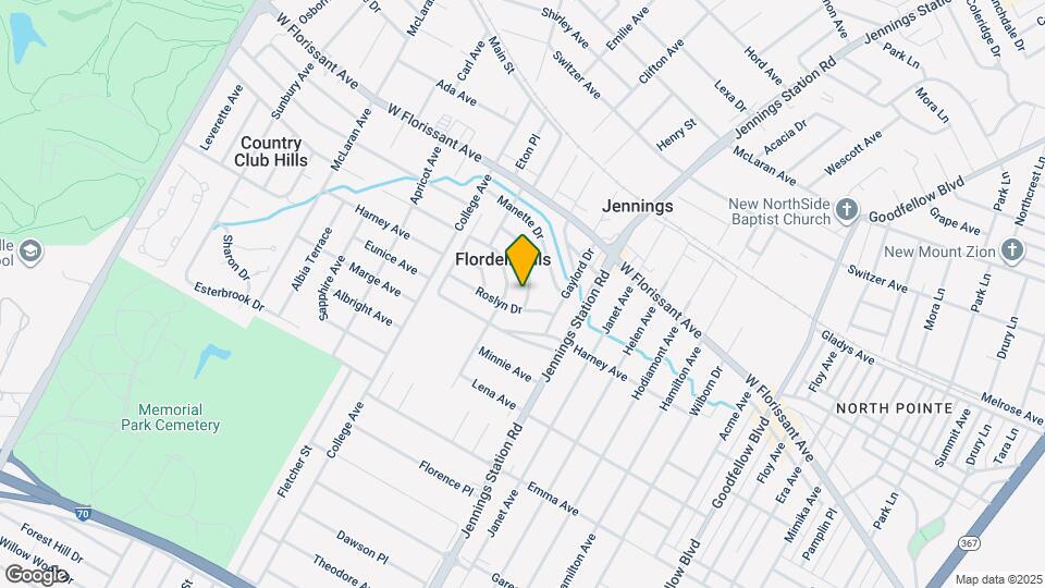 7008 Paisley Dr Map and Location Details