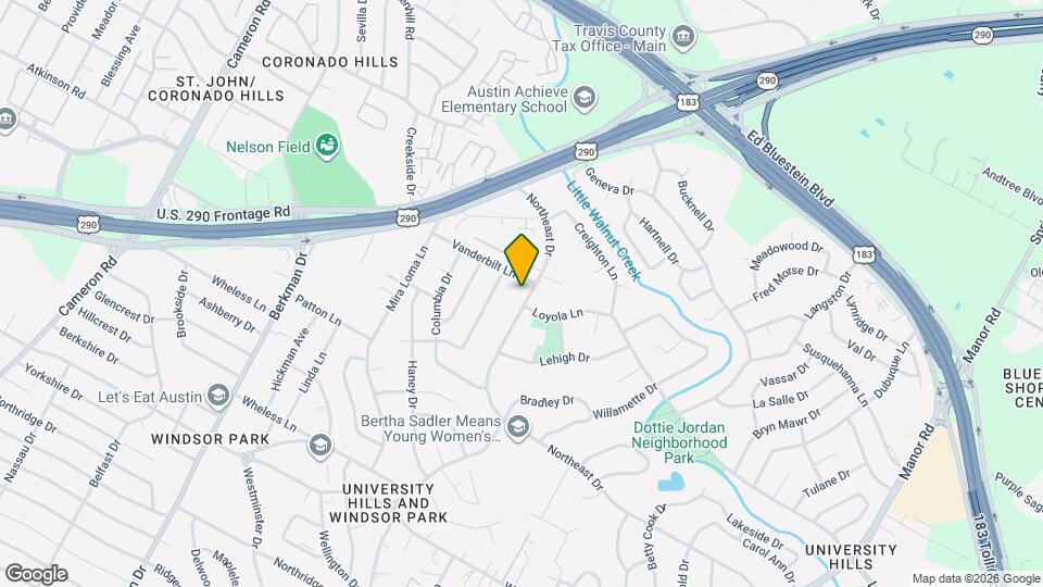 6902 Northeast Dr Map and Location Details