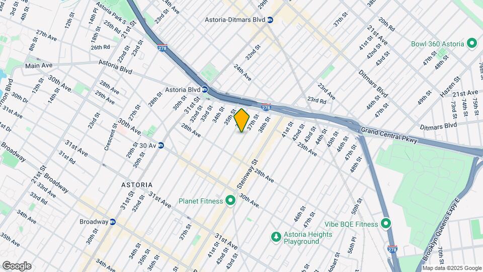 2554 37th St Map and Location Details