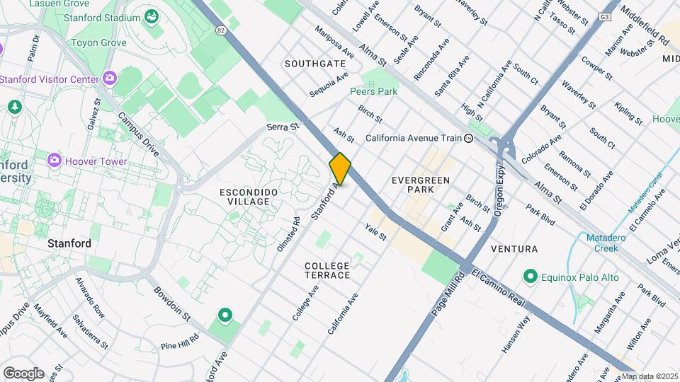 555 Stanford Ave Mapa y Detalles de la Ubicación