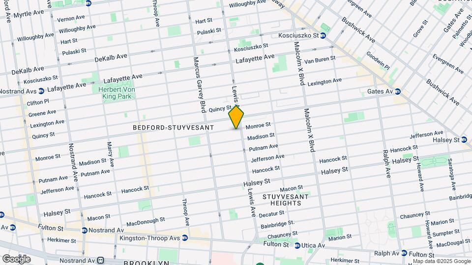 536A Monroe St Mapa y Detalles de la Ubicación