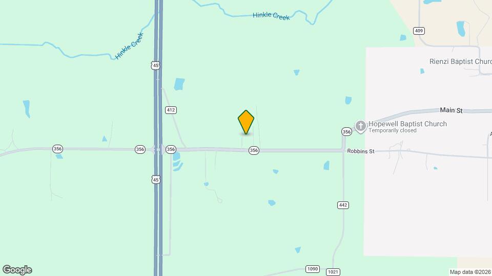 397 Hwy 356 Mapa y Detalles de la Ubicación