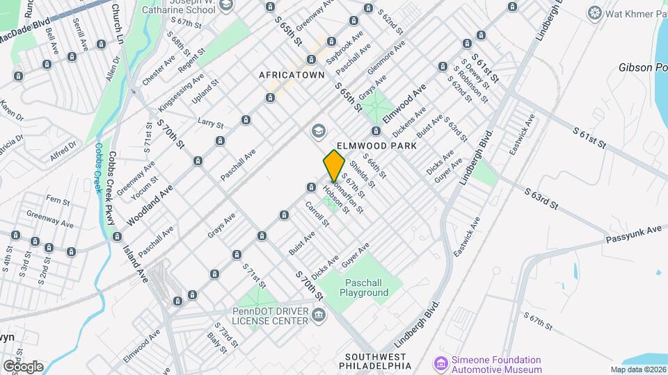 2524 Bonaffon St Map and Location Details