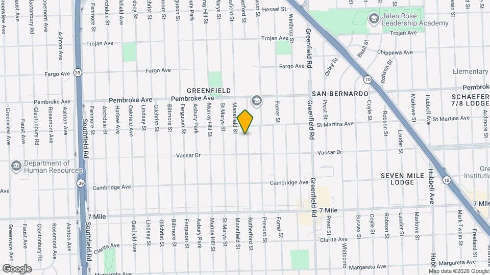 19467 Rutherford St Map and Location Details