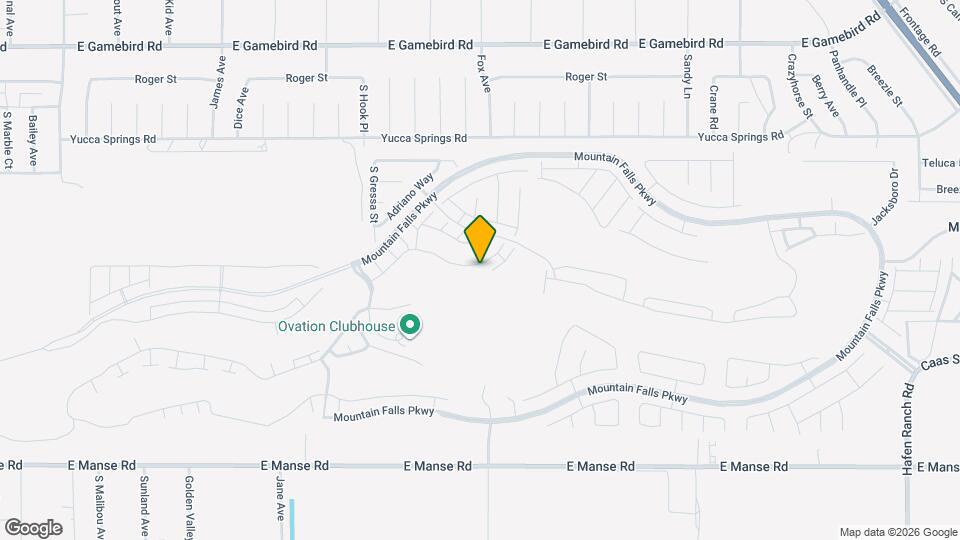 5025 E Beacon Ridge Dr Map and Location Details