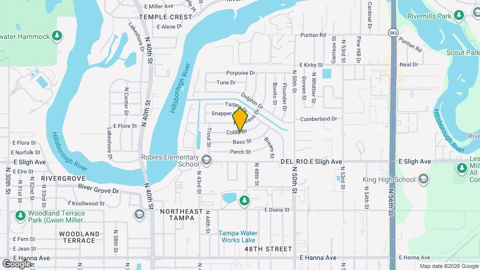 4421 Cobia Dr Mapa y Detalles de la Ubicación