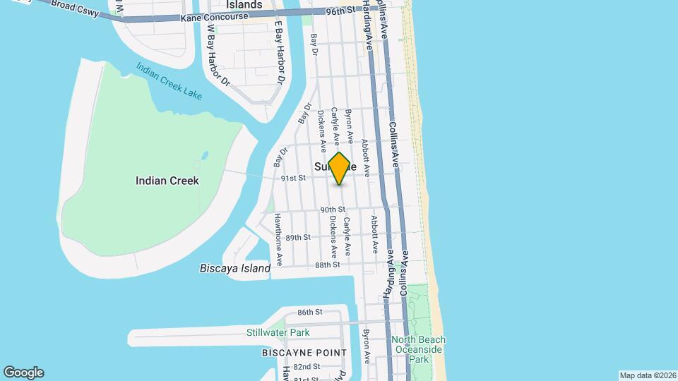 9048 Carlyle Ave Map and Location Details