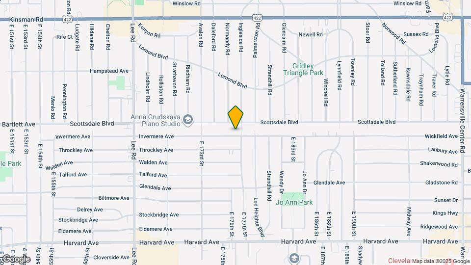 17611 Invermere Ave Map and Location Details