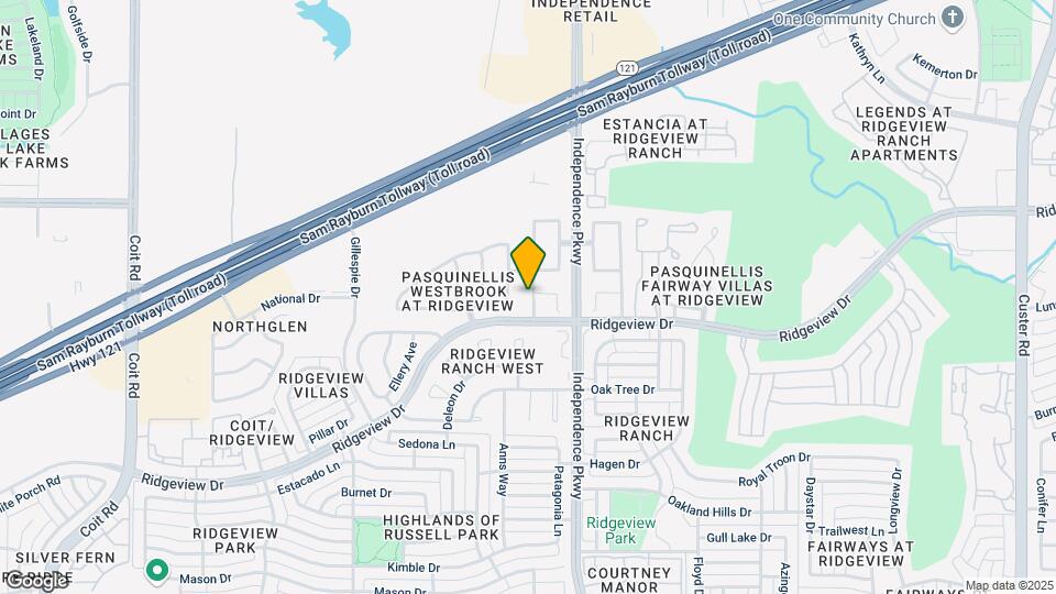 9833 Castlewood Dr Map and Location Details