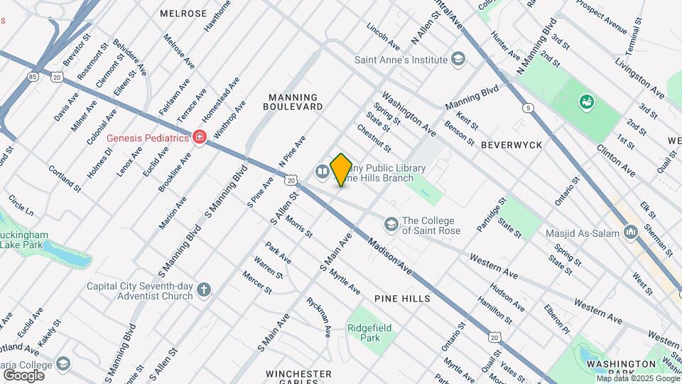 489 Western Ave, Unit 3 Map and Location Details