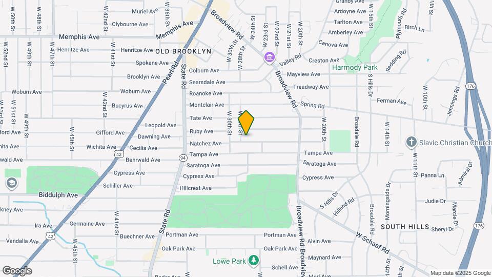 2704 Natchez Ave, Unit Down Map and Location Details