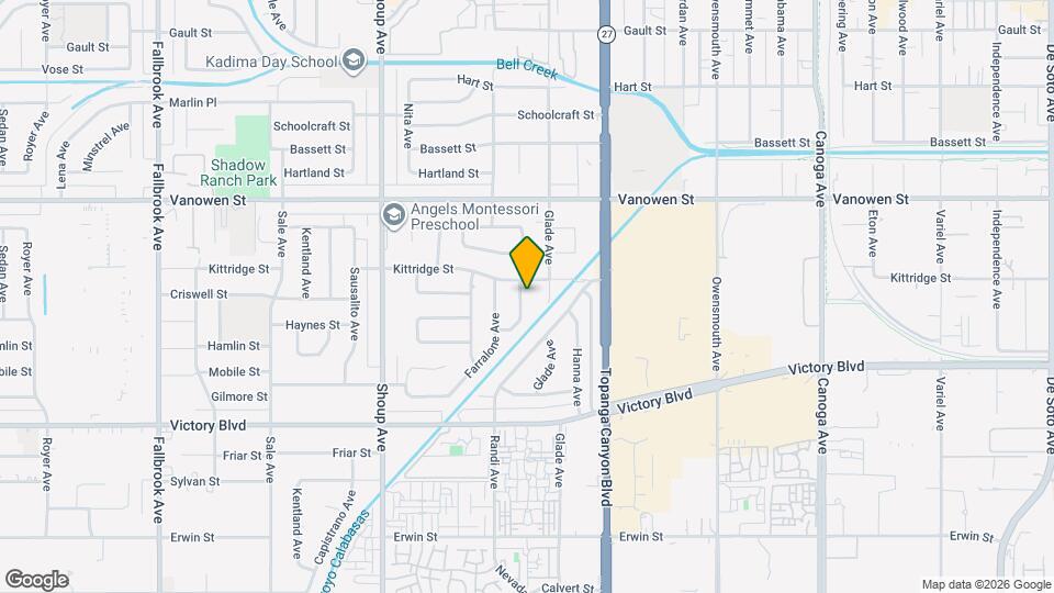 6614 Nevada Ave Map and Location Details