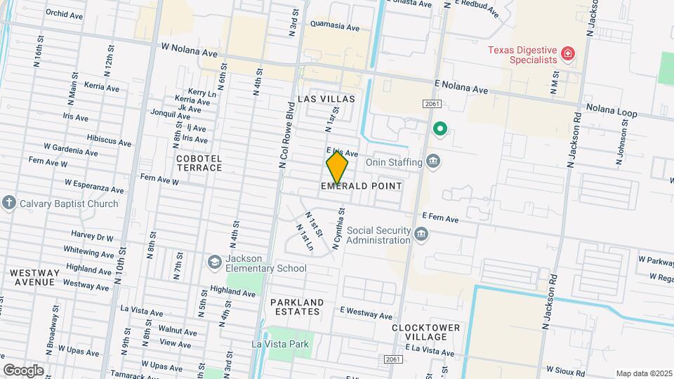 120 E Gardenia Ave Map and Location Details