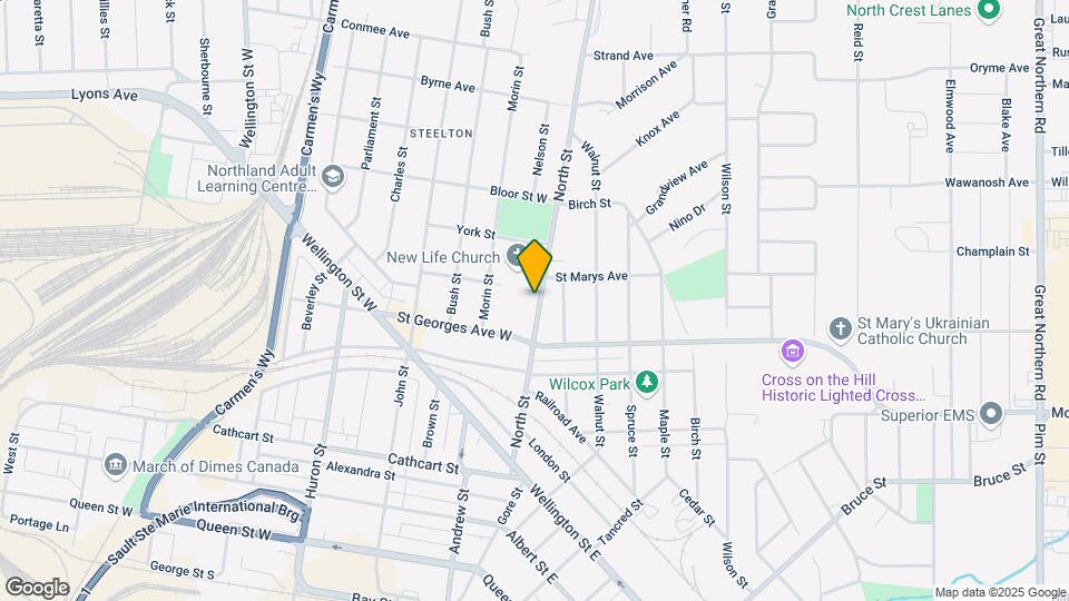 387 North St Map and Location Details