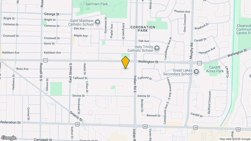 885 Carleton Pl Mapa y Detalles de la Ubicación