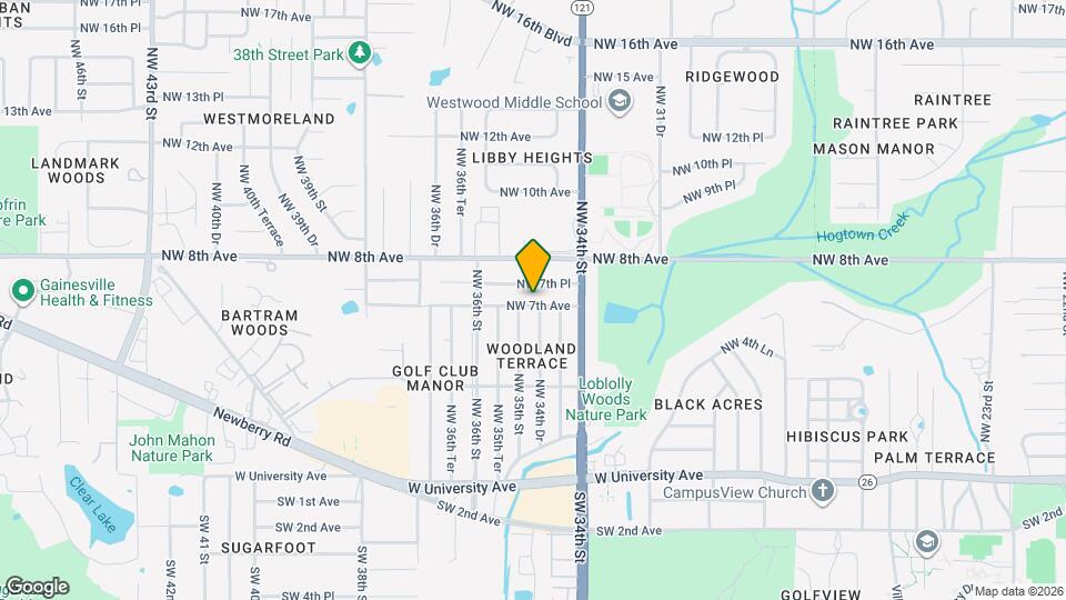 3456 NW 7th Ave Map and Location Details