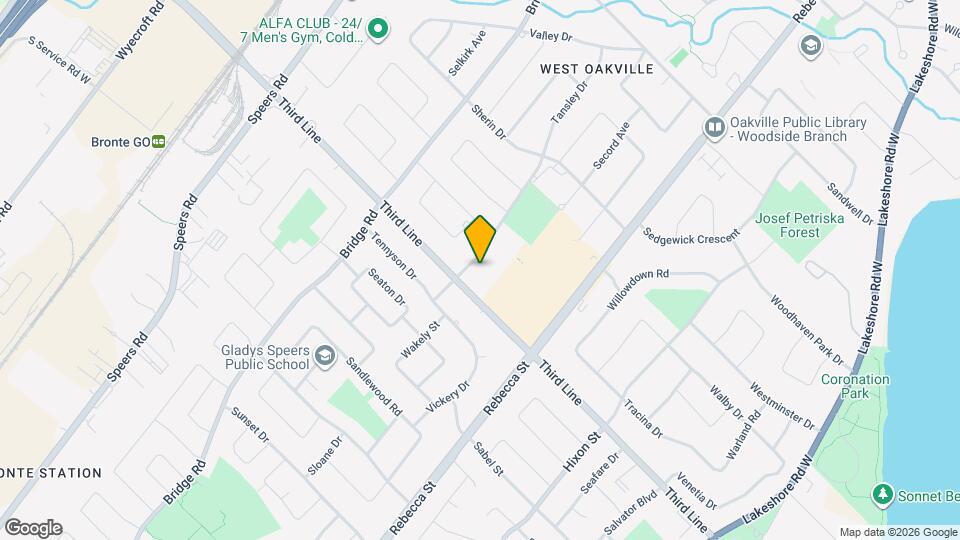 1500 Tansley Dr Map and Location Details