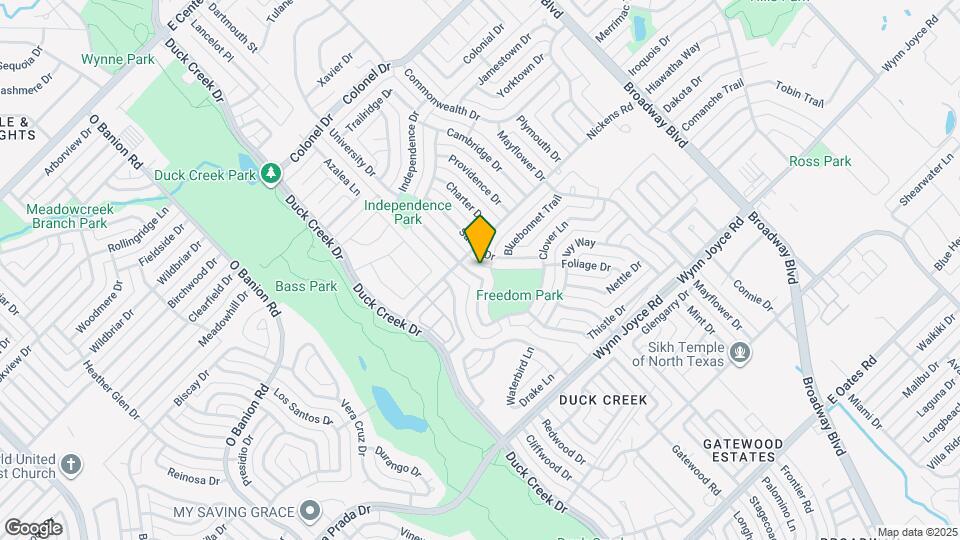 4114 Hartford Dr Map and Location Details