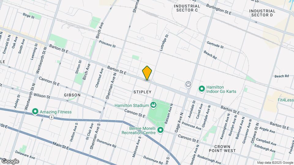 770 Barton St E Map and Location Details