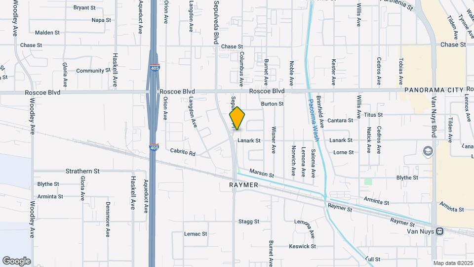 8110 Sepulveda Pl Mapa y Detalles de la Ubicación