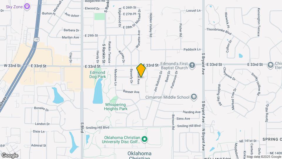 3412 Prairie Ave Map and Location Details