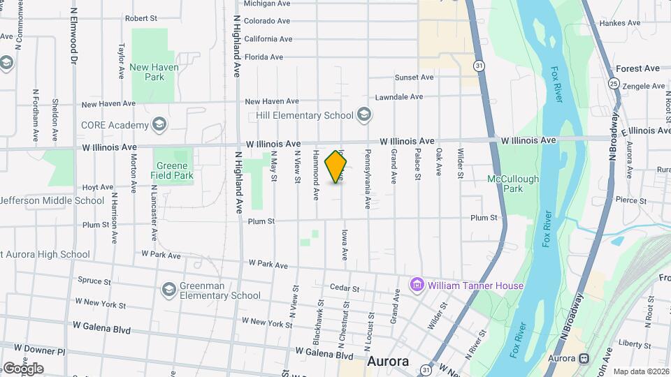 540 Iowa Ave, Unit 2 Map and Location Details