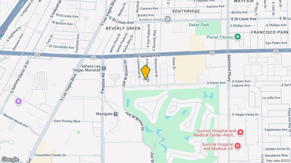 2659 S Van Patten St Map and Location Details