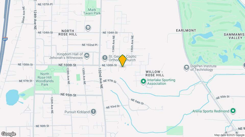 9869 135th Ave NE Map and Location Details