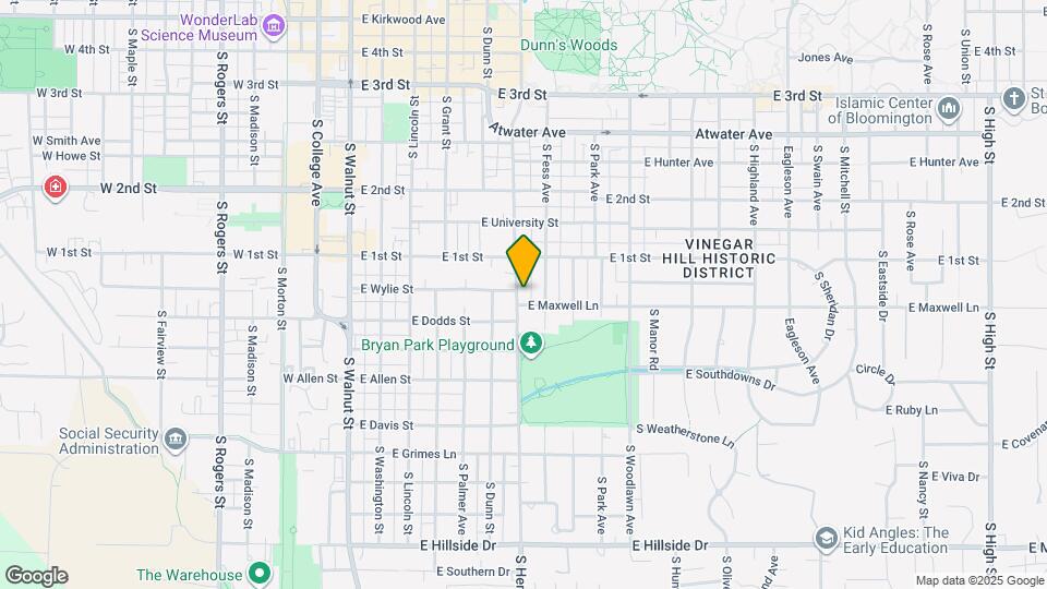 821 S Henderson St Mapa y Detalles de la Ubicación